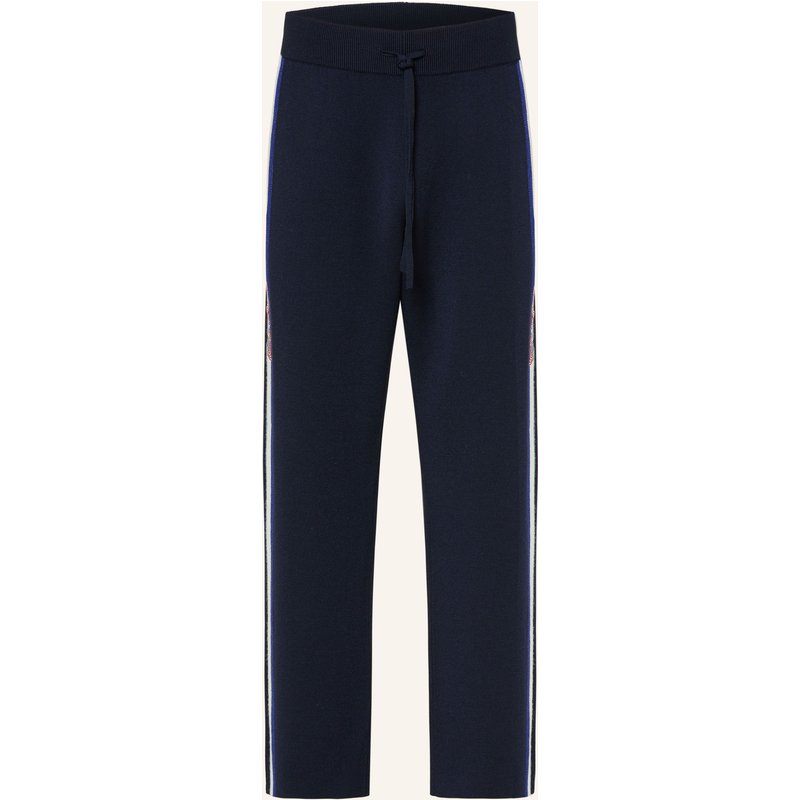 Drôle De Monsieur Strickhose Le Pantalon Maille Drôle Aus Merinowolle blau
