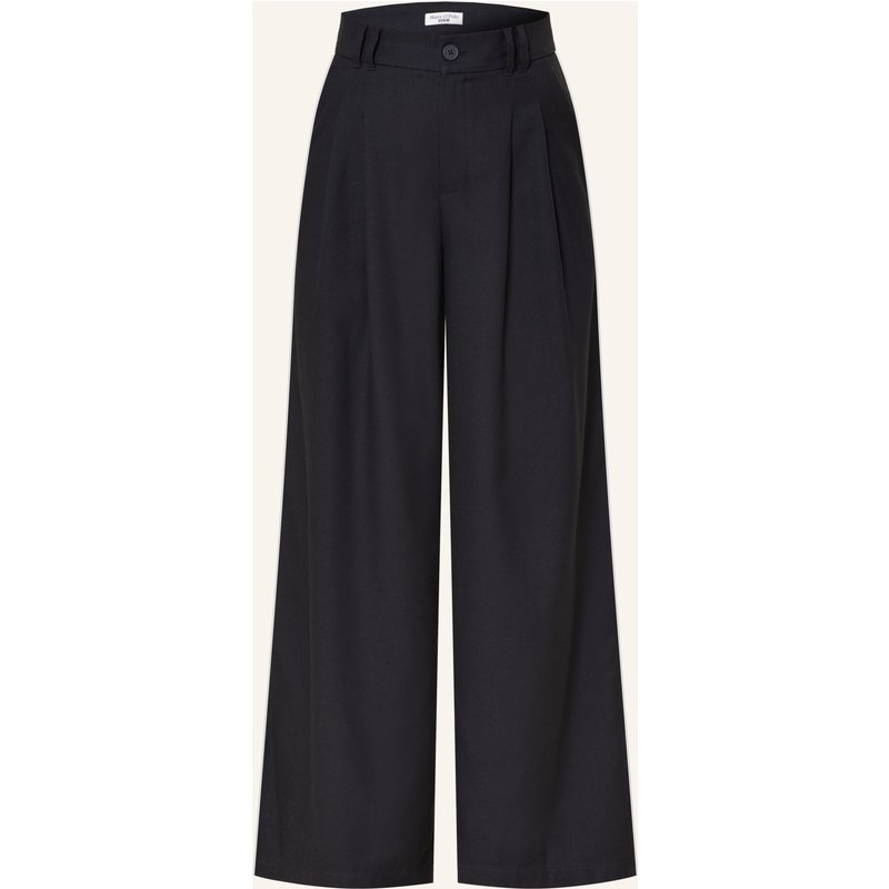 Marc O'polo Denim Marlenehose Mit Galonstreifen blau