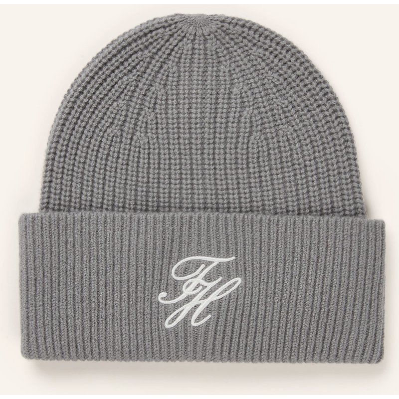 Tommy Hilfiger Mütze Mit Cashmere grau
