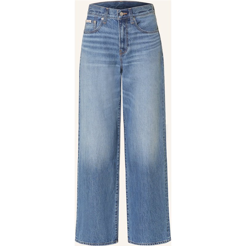 Calvin Klein Jeans Wide Leg Jeans blau