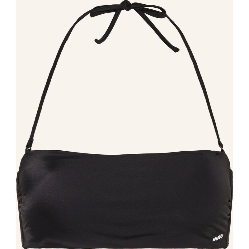 Hugo Bandeau-Bikini-Top Pure schwarz