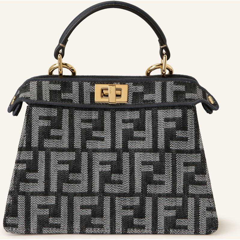 Fendi Handtasche Peekaboo Iseeu schwarz