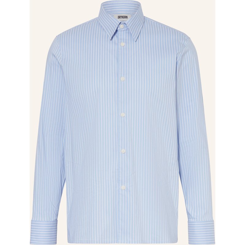 Drykorn Hemd Gaunt Regular Fit blau