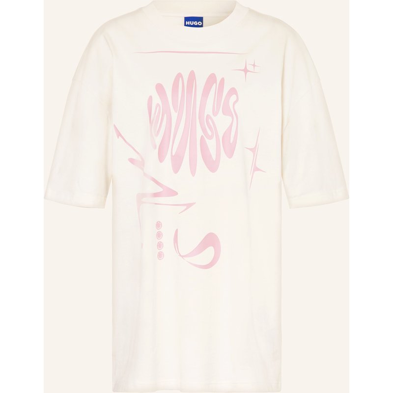 Hugo Oversized-Shirt beige