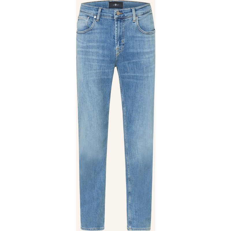 7 For All Mankind Jeans Slimmy Tapered Skinny Fit blau