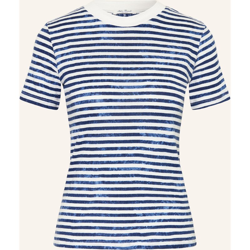 Stefan Brandt T-Shirt Aus Leinen blau