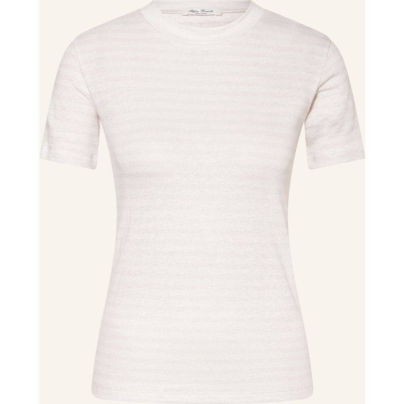 Stefan Brandt T-Shirt Aus Leinen rosa