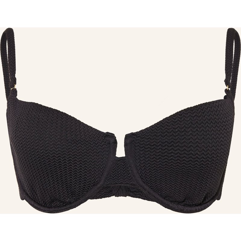 Seafolly Bügel-Bikini-Top Sea Dive schwarz
