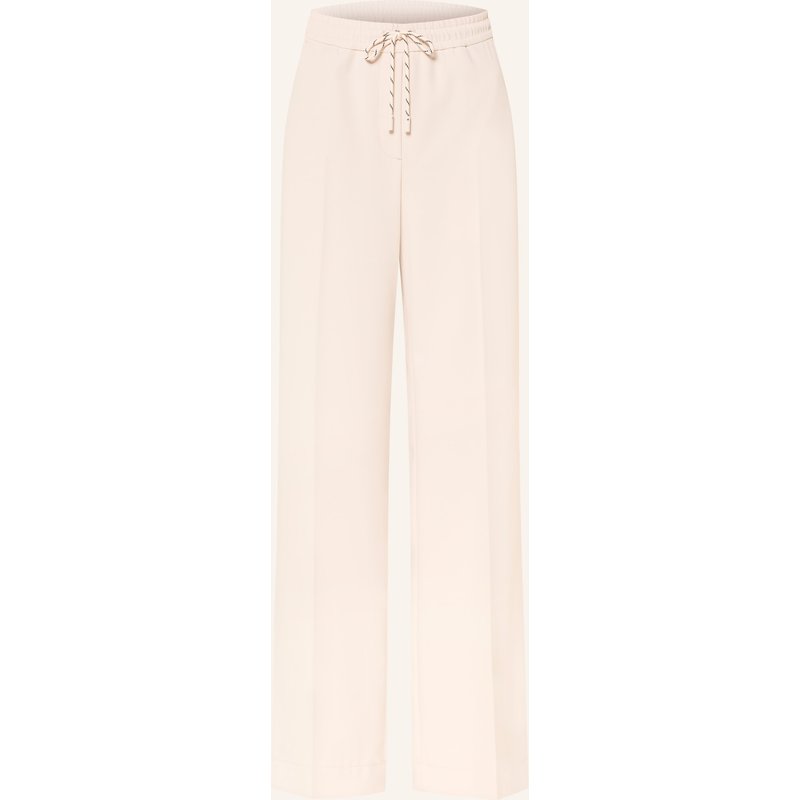 Marc Cain Marlenehose Welkom Aus Sweat beige