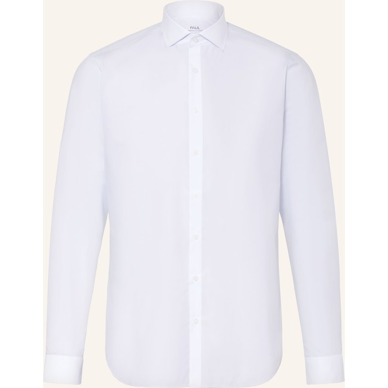 Paul Hemd Shaped Fit blau