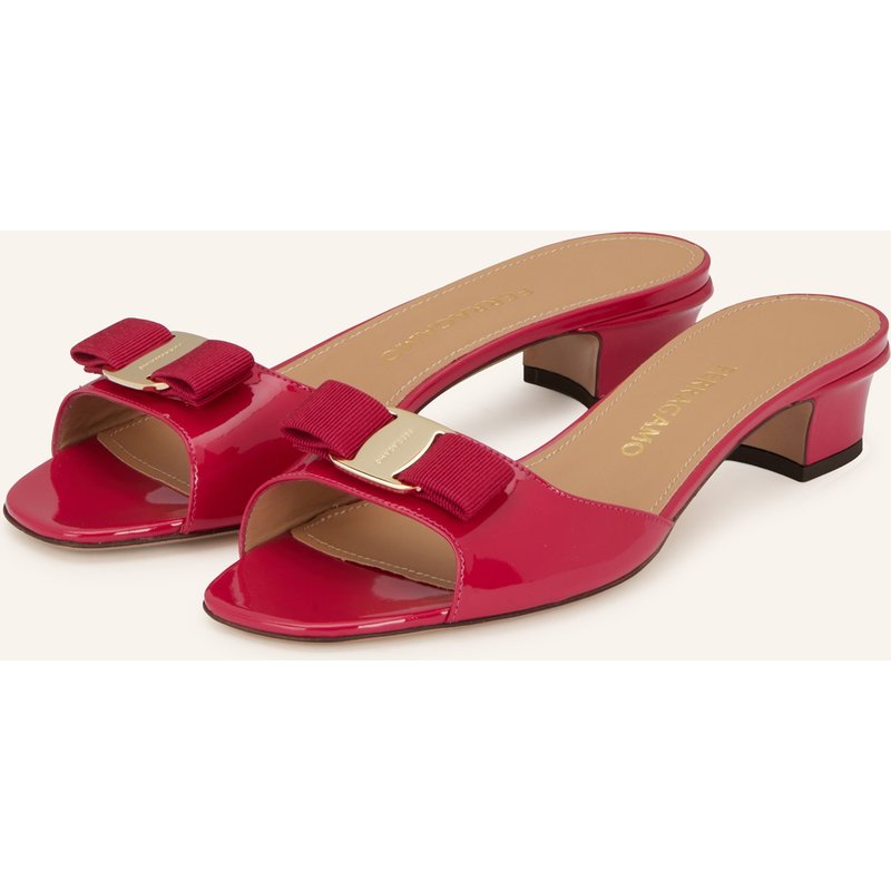 Ferragamo Mules New Vara pink