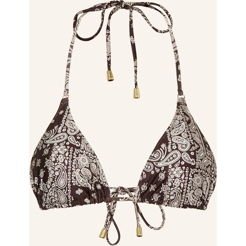 Mrs & Hugs Triangel-Bikini-Top braun