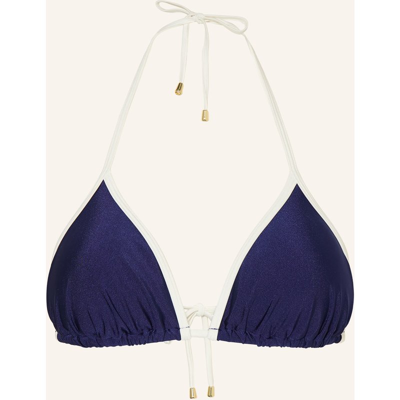 Mrs & Hugs Triangel-Bikini-Top blau