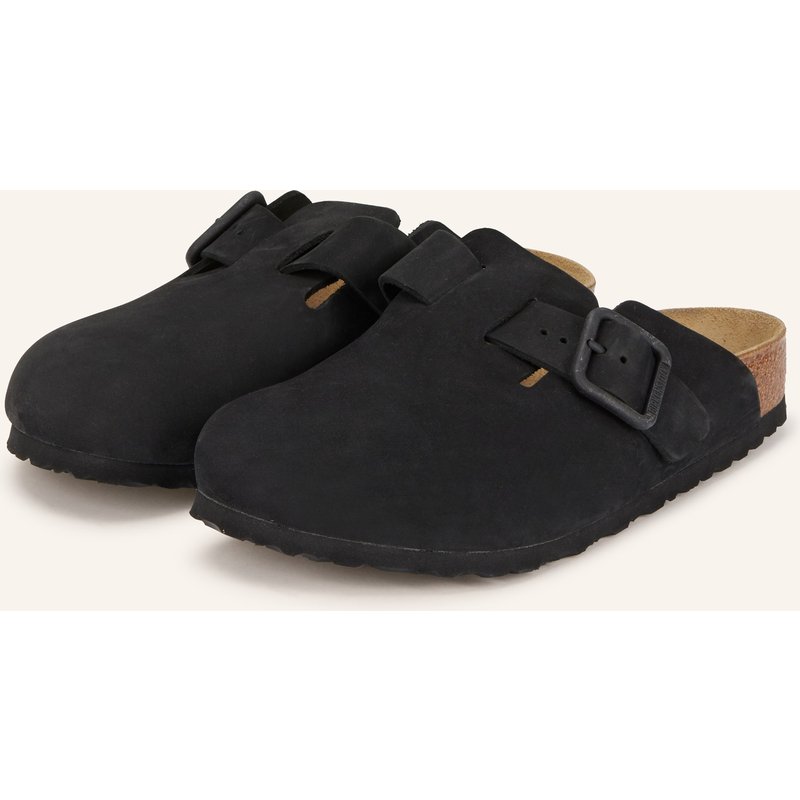 Birkenstock Pantoletten Boston Wb schwarz