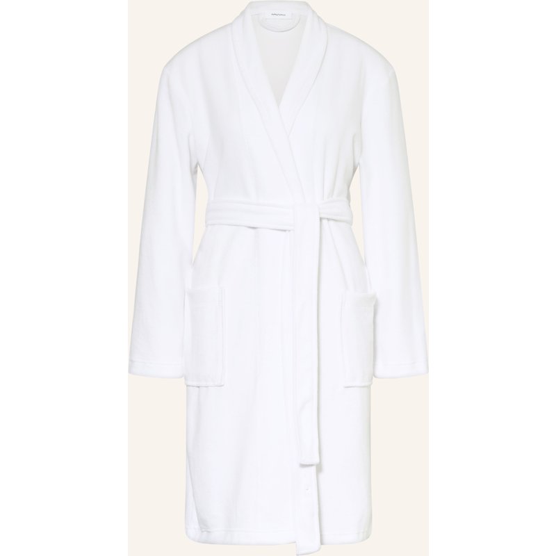 Darling Harbour Damen-Bademantel weiss