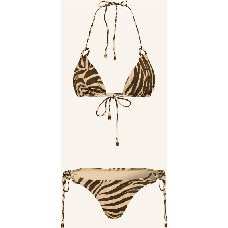 Zimmermann Triangel-Bikini Wanderlust braun