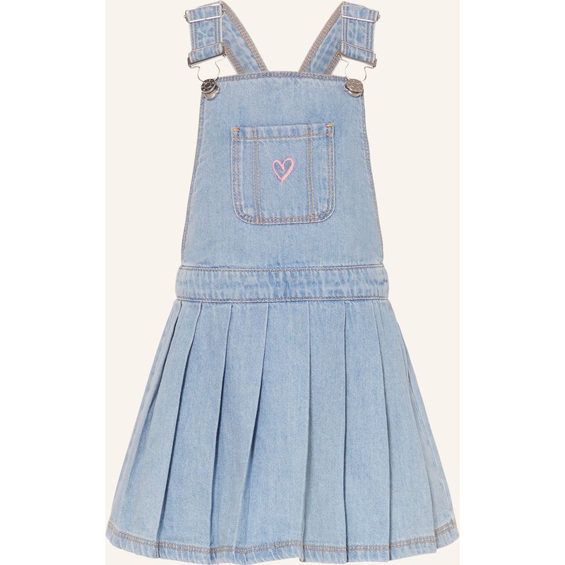 S.Oliver Red Jeanskleid Mit Plissees blau