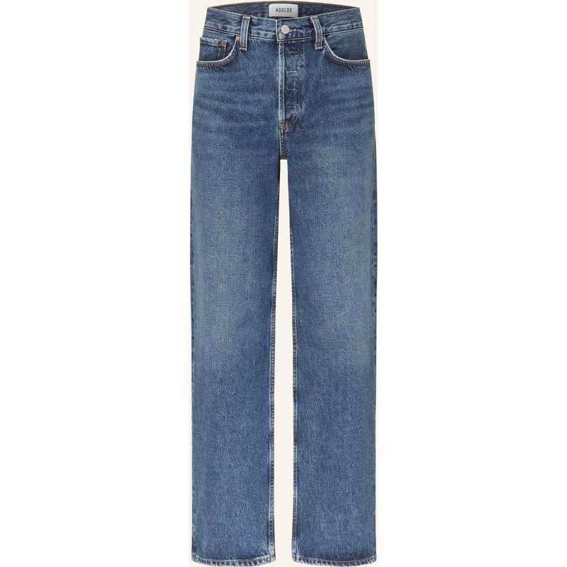 Agolde Straight Jeans Arc Jean blau