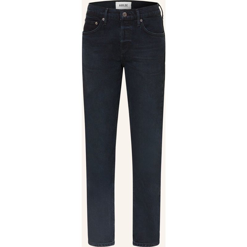 Agolde Straight Jeans blau