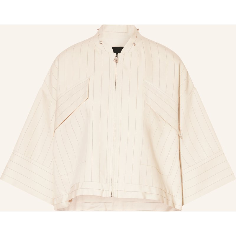 Liu Jo Blouson Mit Schmucksteinen beige