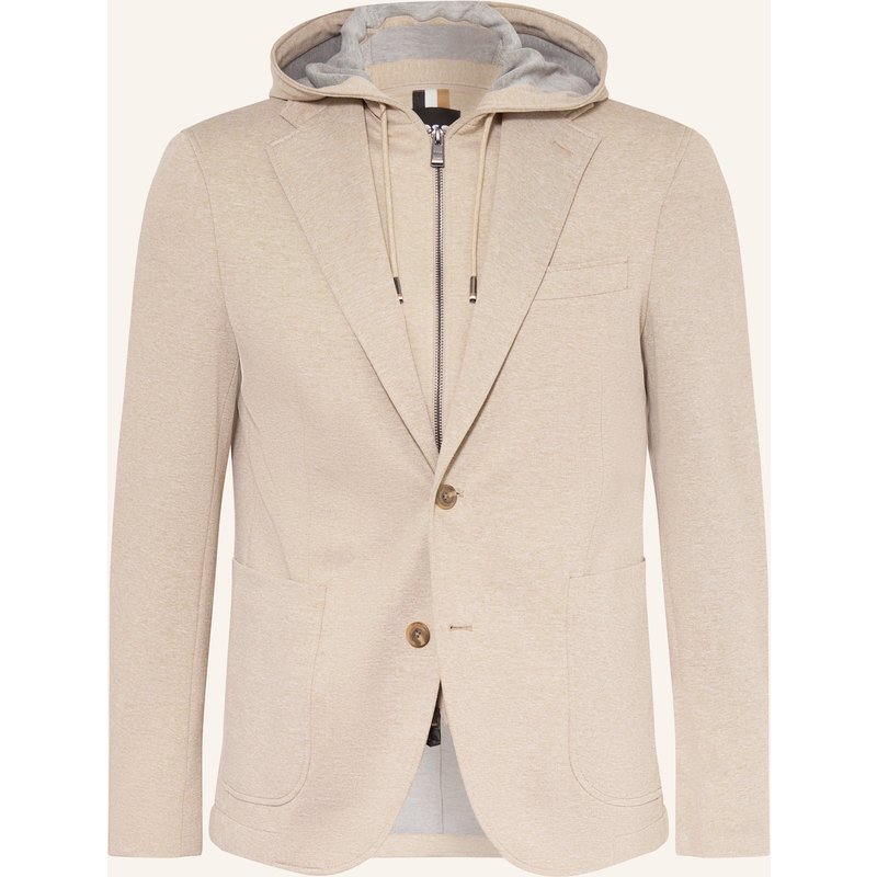 Boss Sakko Hanry Slim Fit Mit Herausnehmbarer Blende beige