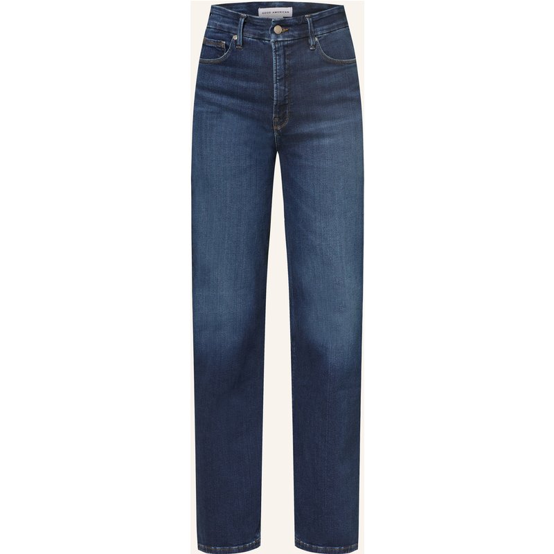 Good American Straight Jeans blau