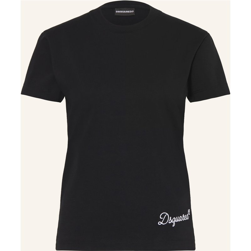 dsquared2 T-Shirt Signature Just Right Fit schwarz