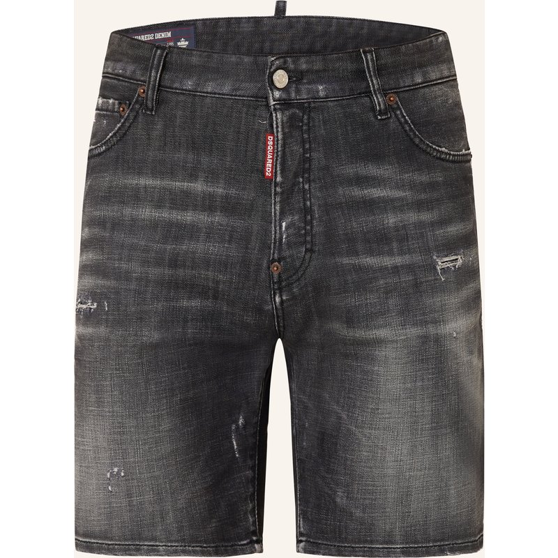 dsquared2 Jeansshorts schwarz