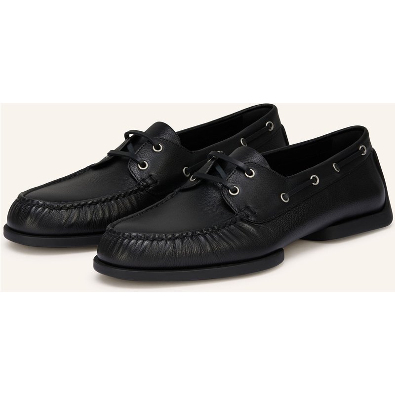 Jil Sander Bootsschuhe schwarz