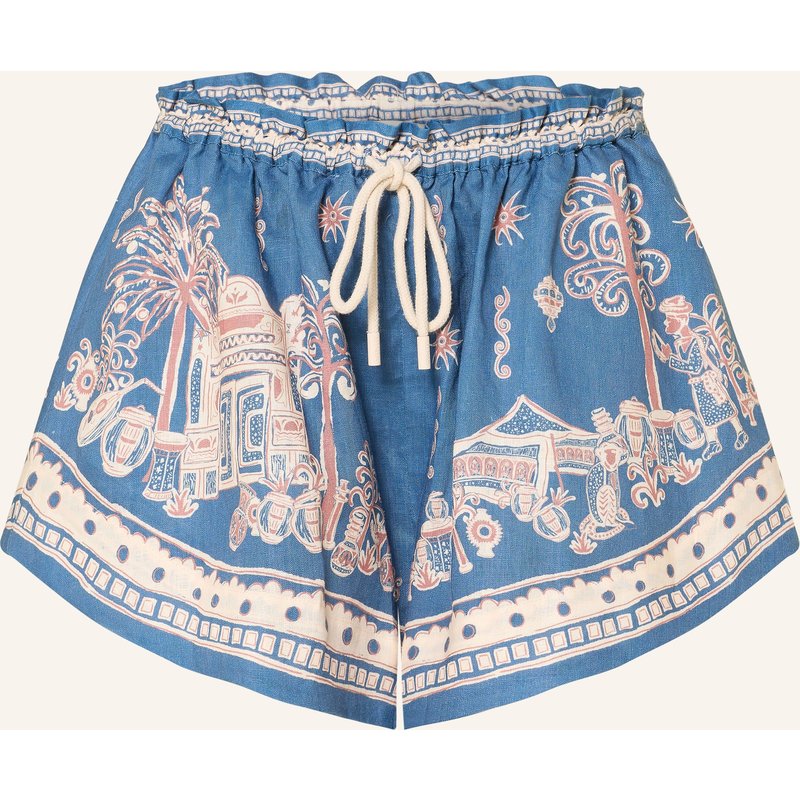 Alémais Leinenshorts Acacia blau