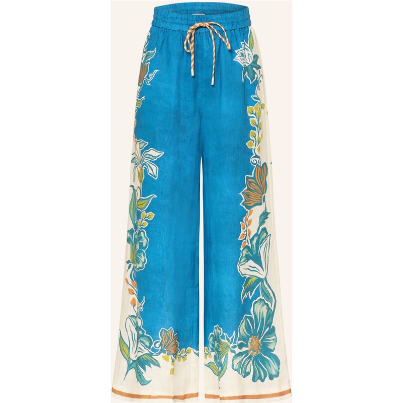 Alémais Leinenhose Luda blau
