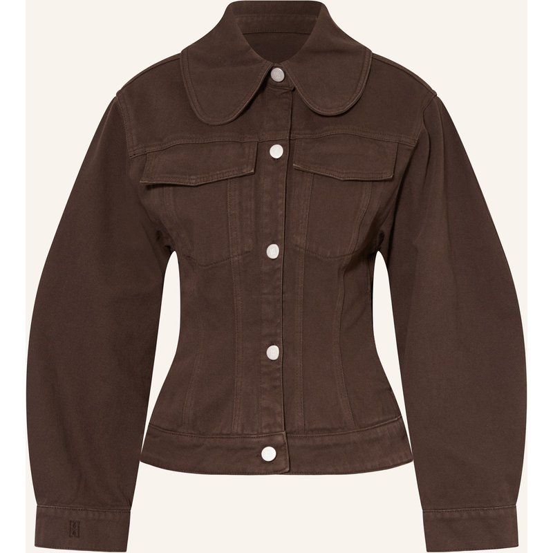 By Malene Birger Jeansjacke Villies braun