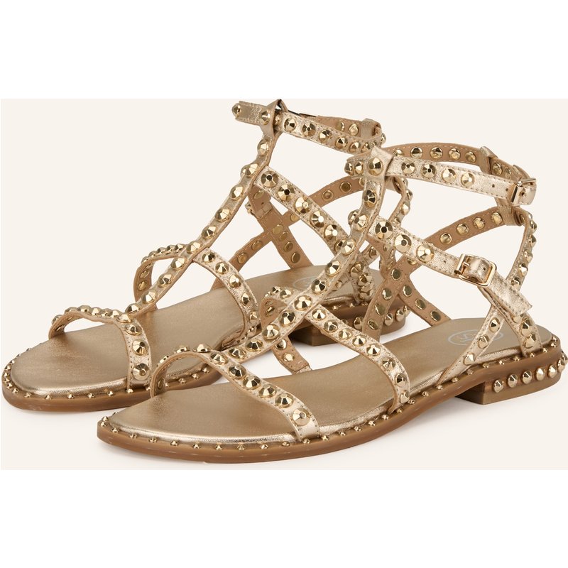 Ash Sandalen Precious Mit Nieten gold