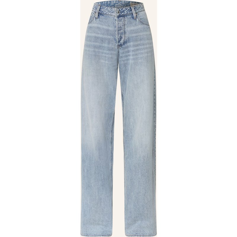 G-Star Wide Leg Jeans Roxx blau