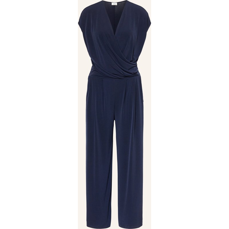 Robe Légère Jumpsuit In Wickeloptik blau