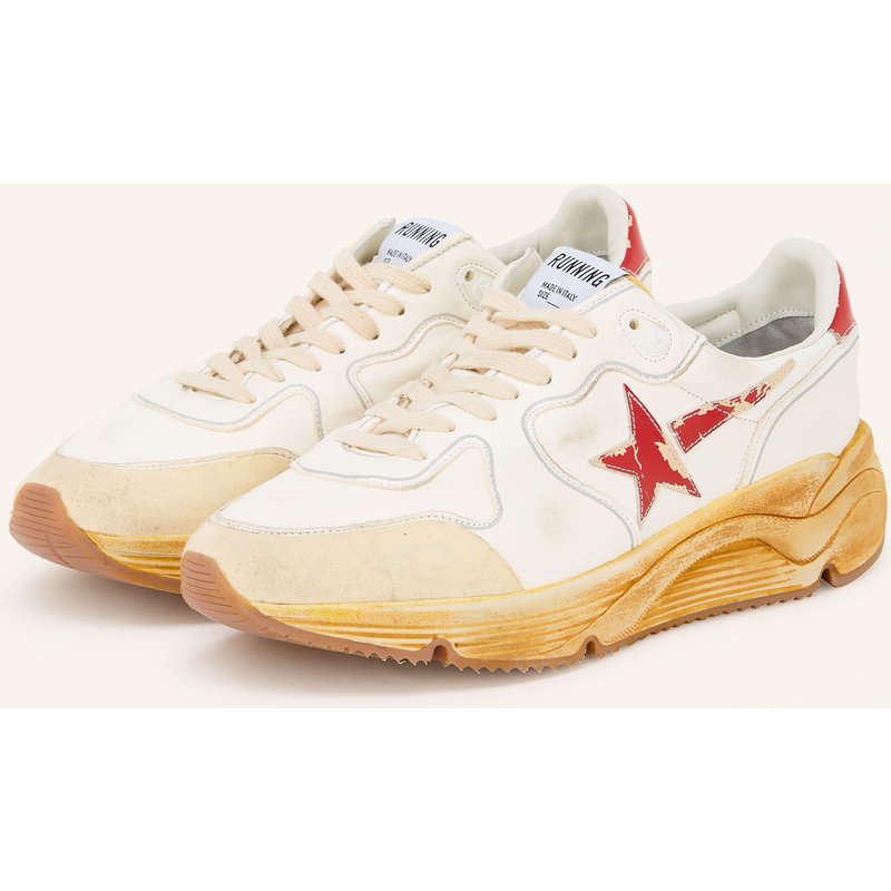 Golden Goose Sneaker Running Sole weiss
