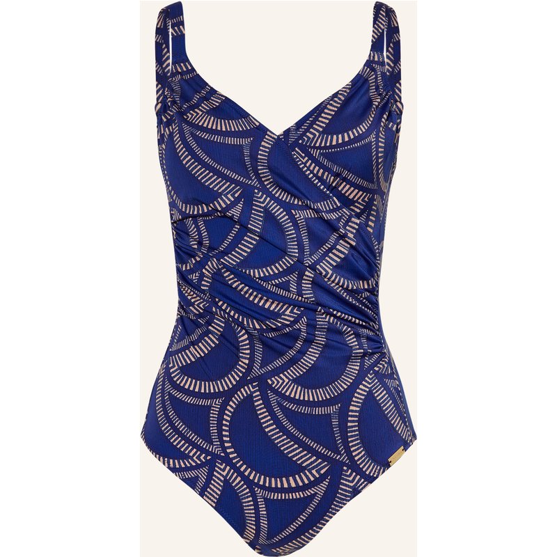 Charmline Shape-Badeanzug Tribal Flow blau