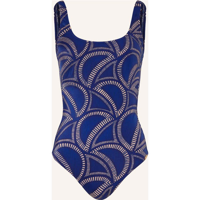 Charmline Shape-Badeanzug Tribal Flow blau