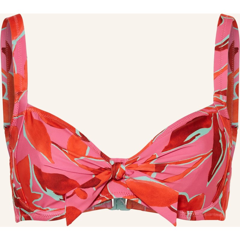 Lidea Bügel-Bikini-Top Fused Florals pink