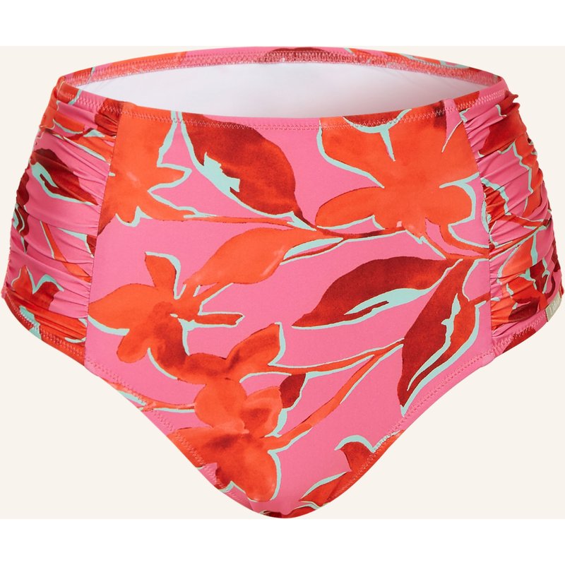 Lidea High-Waist-Bikini-Hose Fused Florals pink