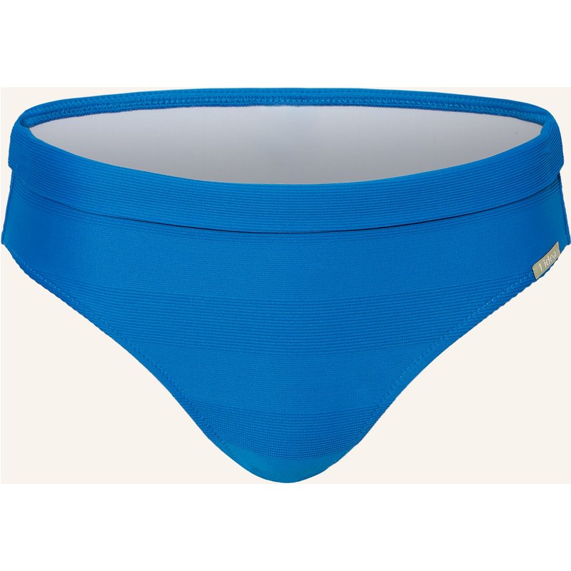 Lidea Basic-Bikini-Hose Linear Code blau