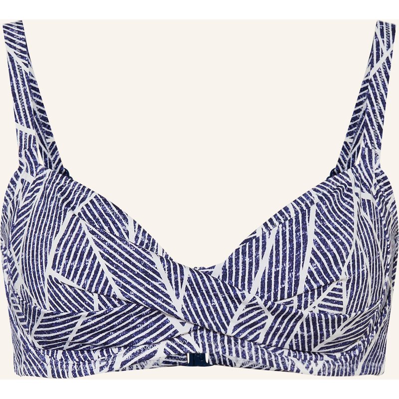 Lidea Bügel-Bikini-Top Indigo Grid blau