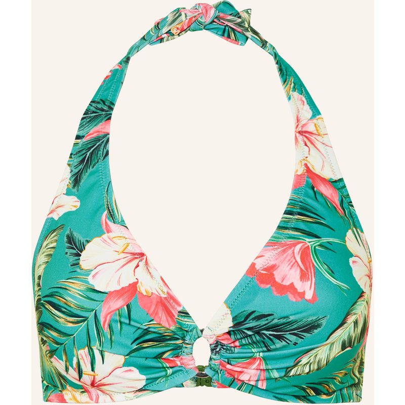 Lidea Neckholder-Bikini-Top Tropic Joy gruen