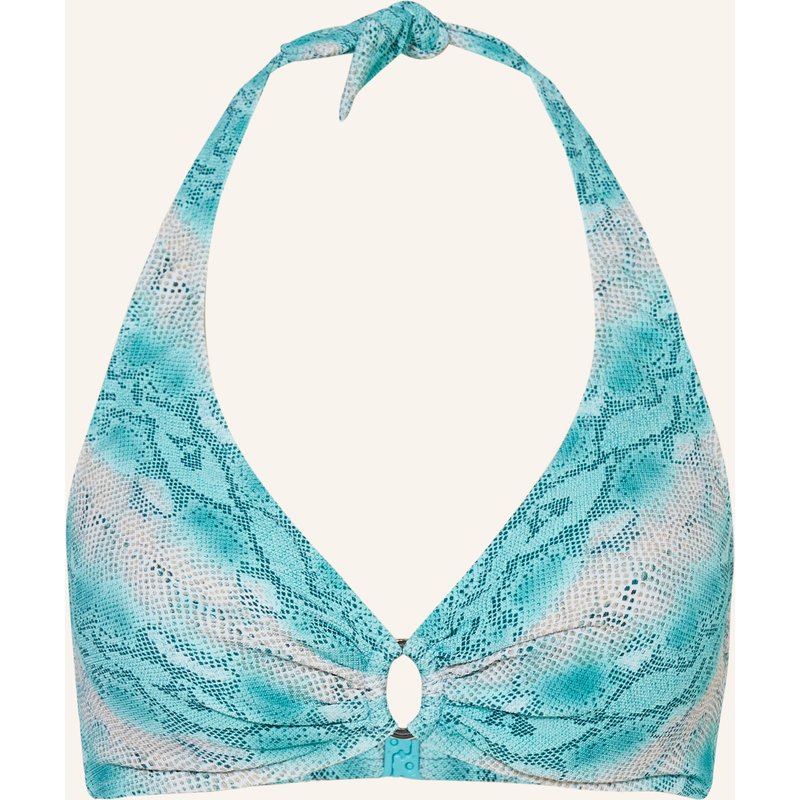 Lidea Neckholder-Bikini-Top Arctic Serpent blau