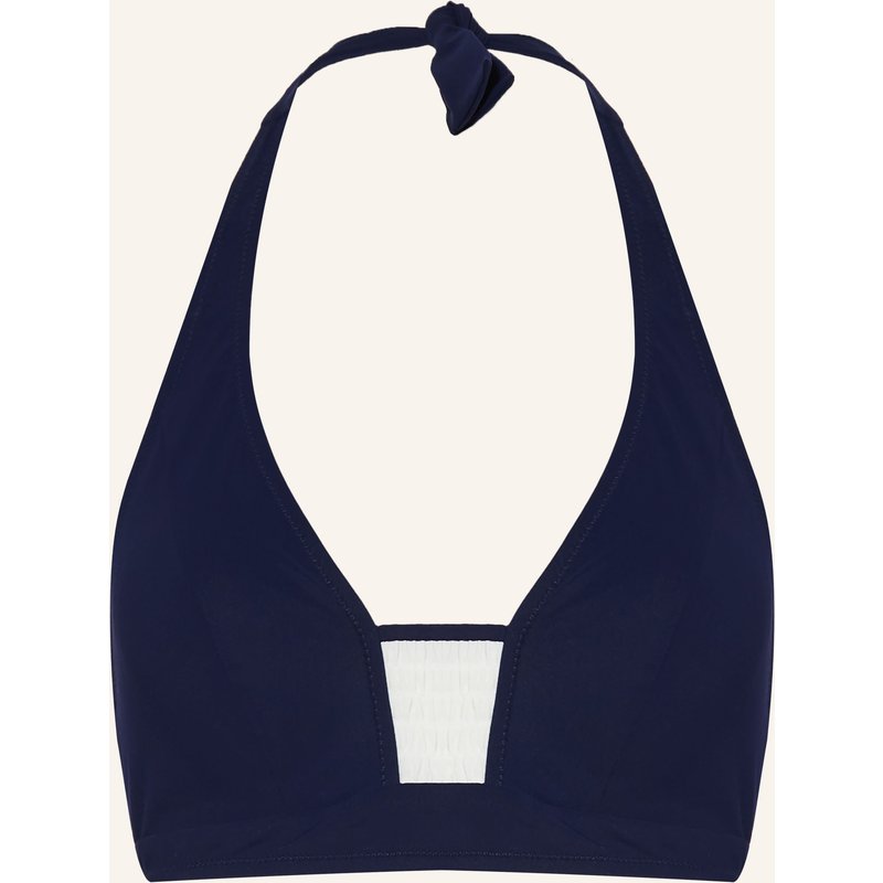 Lidea Neckholder-Bikini-Top Nautic Edge blau