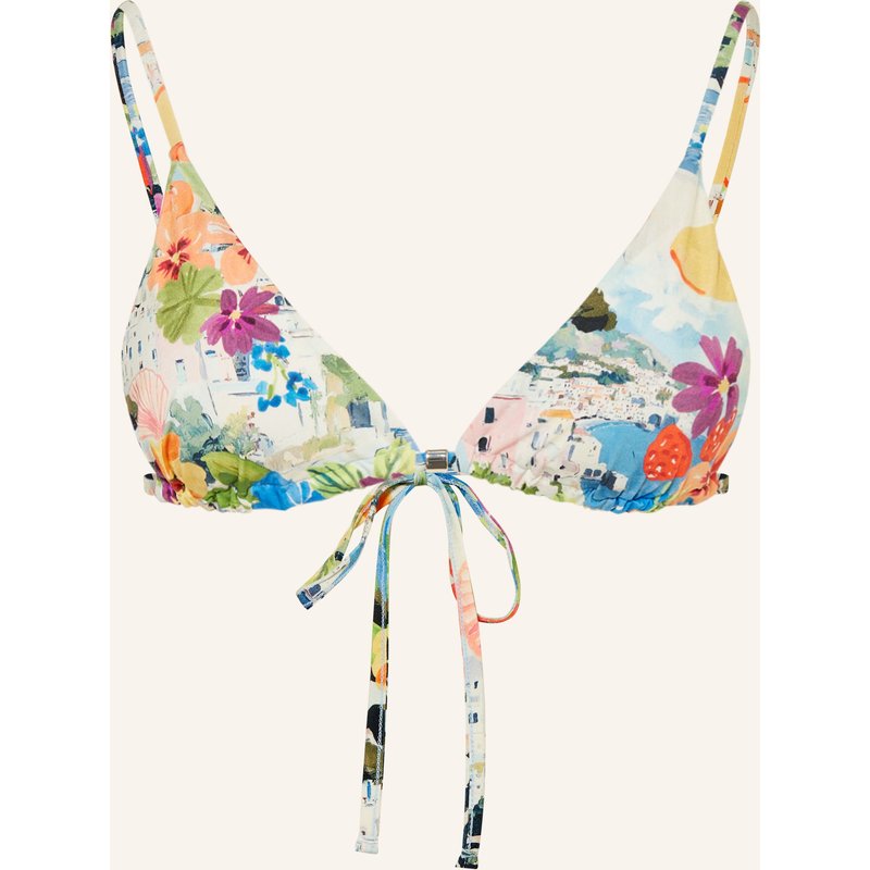 Maryan Mehlhorn Triangel-Bikini-Top Riviera gruen
