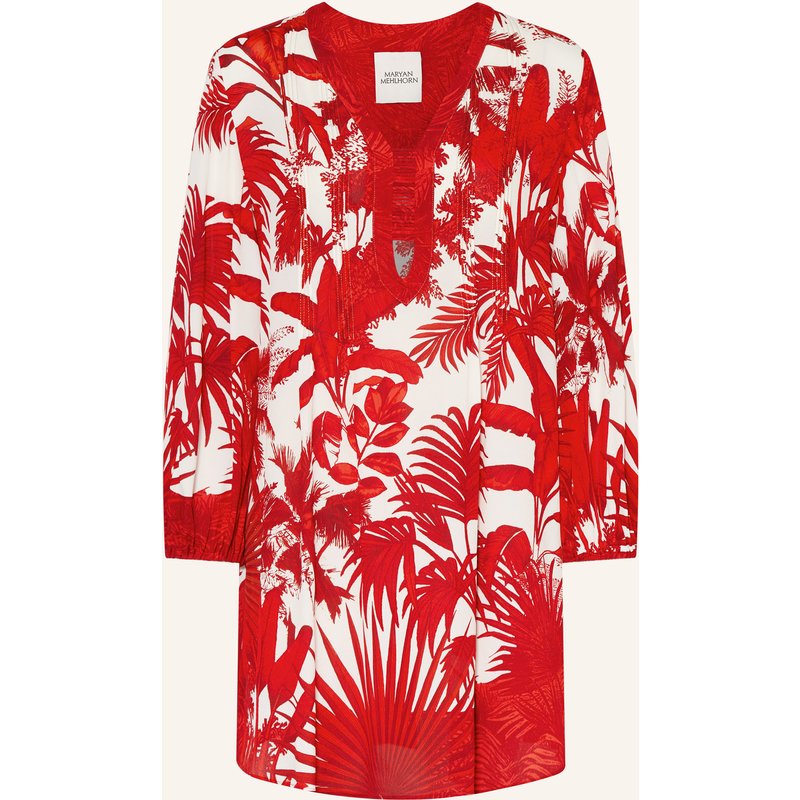 Maryan Mehlhorn Strandkleid Palmaria rot