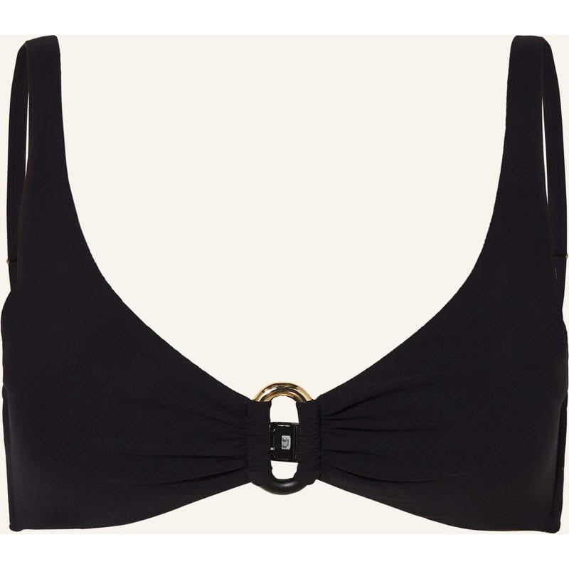 Maryan Mehlhorn Bralette-Bikini-Top Silhouet schwarz