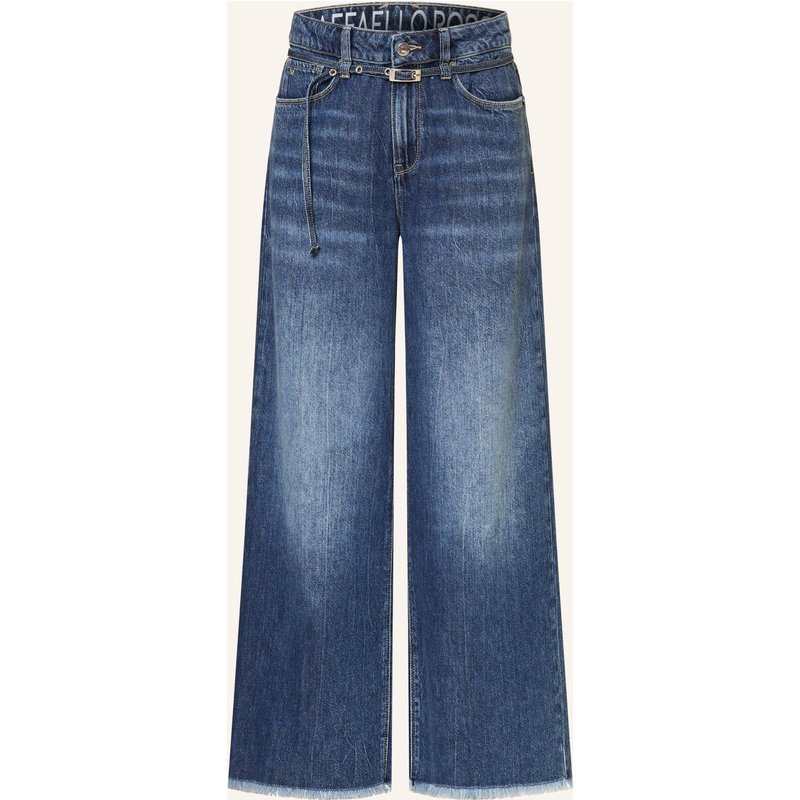 Raffaello Rossi Wide Leg Jeans Sventy B blau