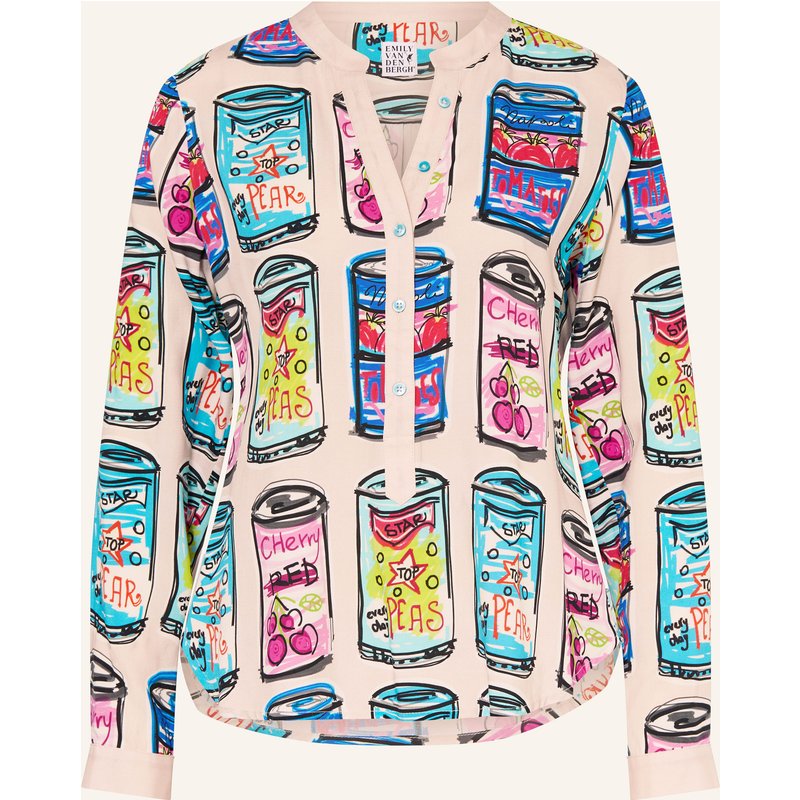 Emily Van Den Bergh Blusenshirt blau